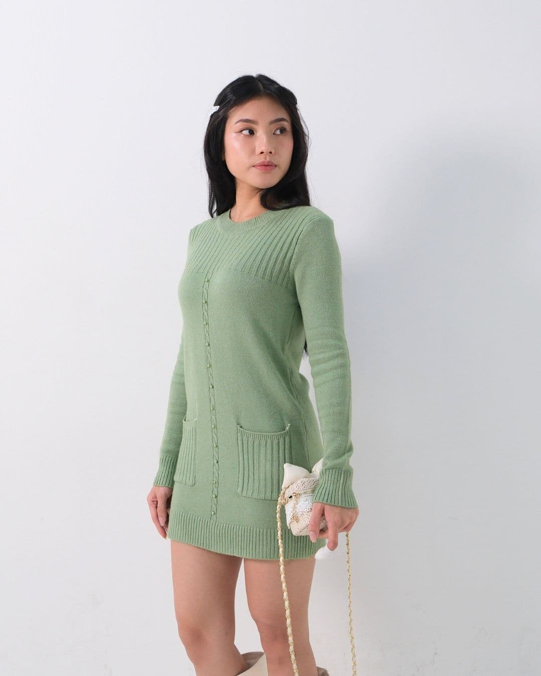 Sasa Long Sleeve Knit Top