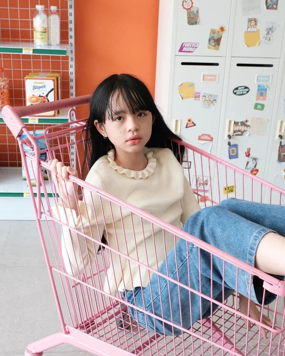 Chalora Long Sleeve Ruffle Top