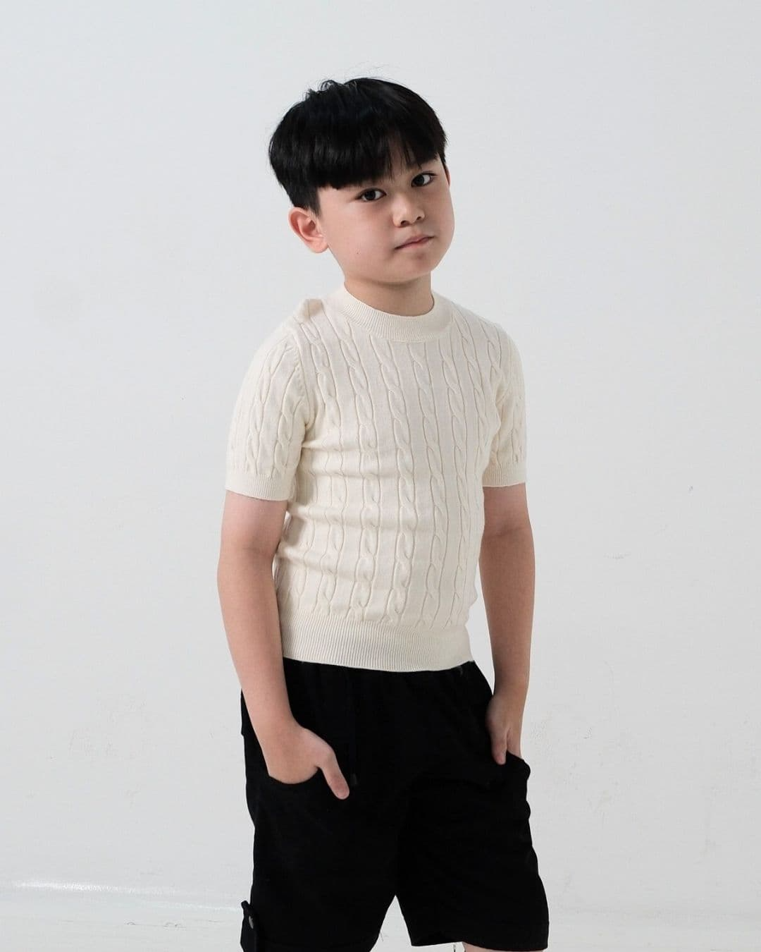 Khaled Short Sleeve O Neck Top