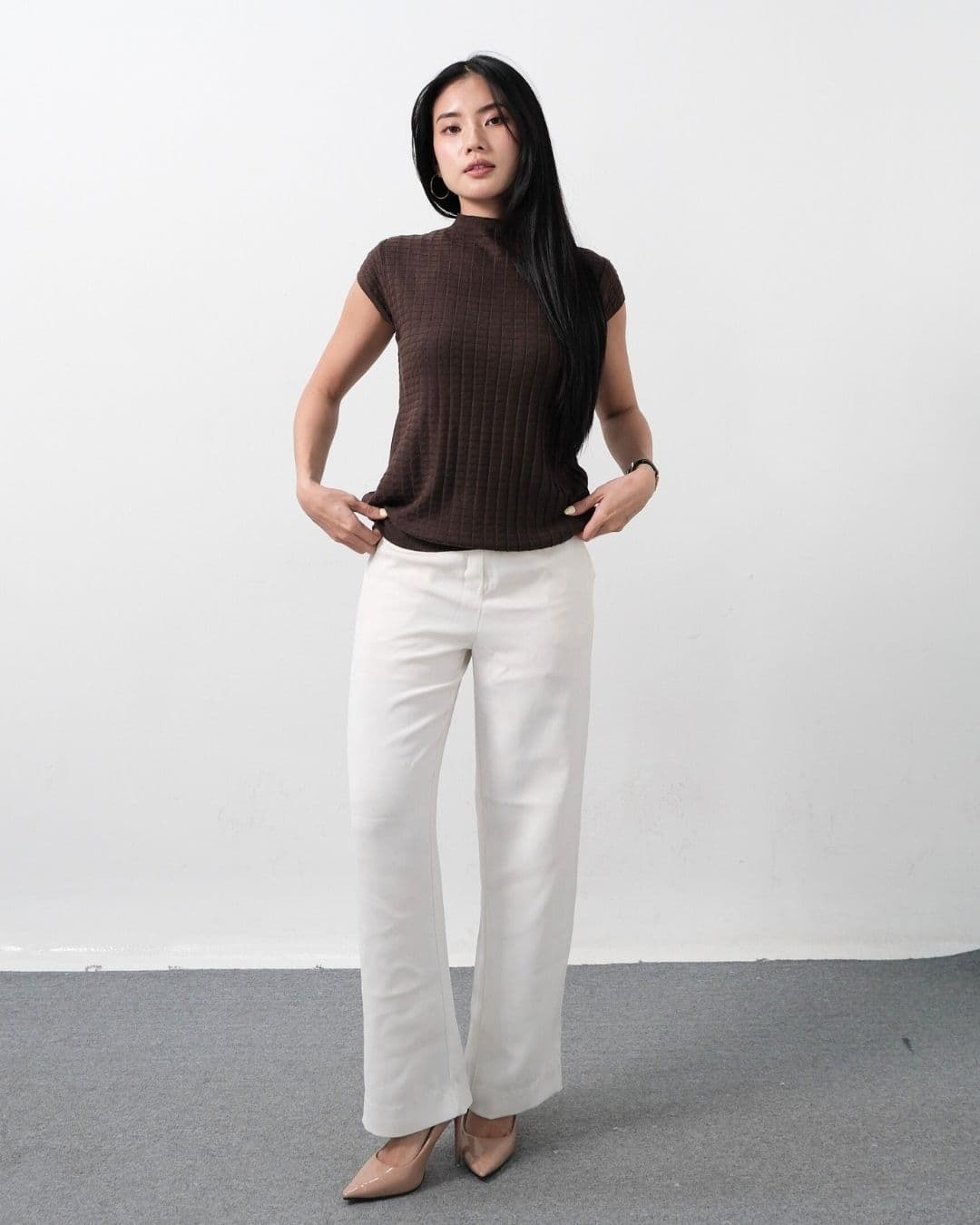 Yejin Cap Sleeve Top