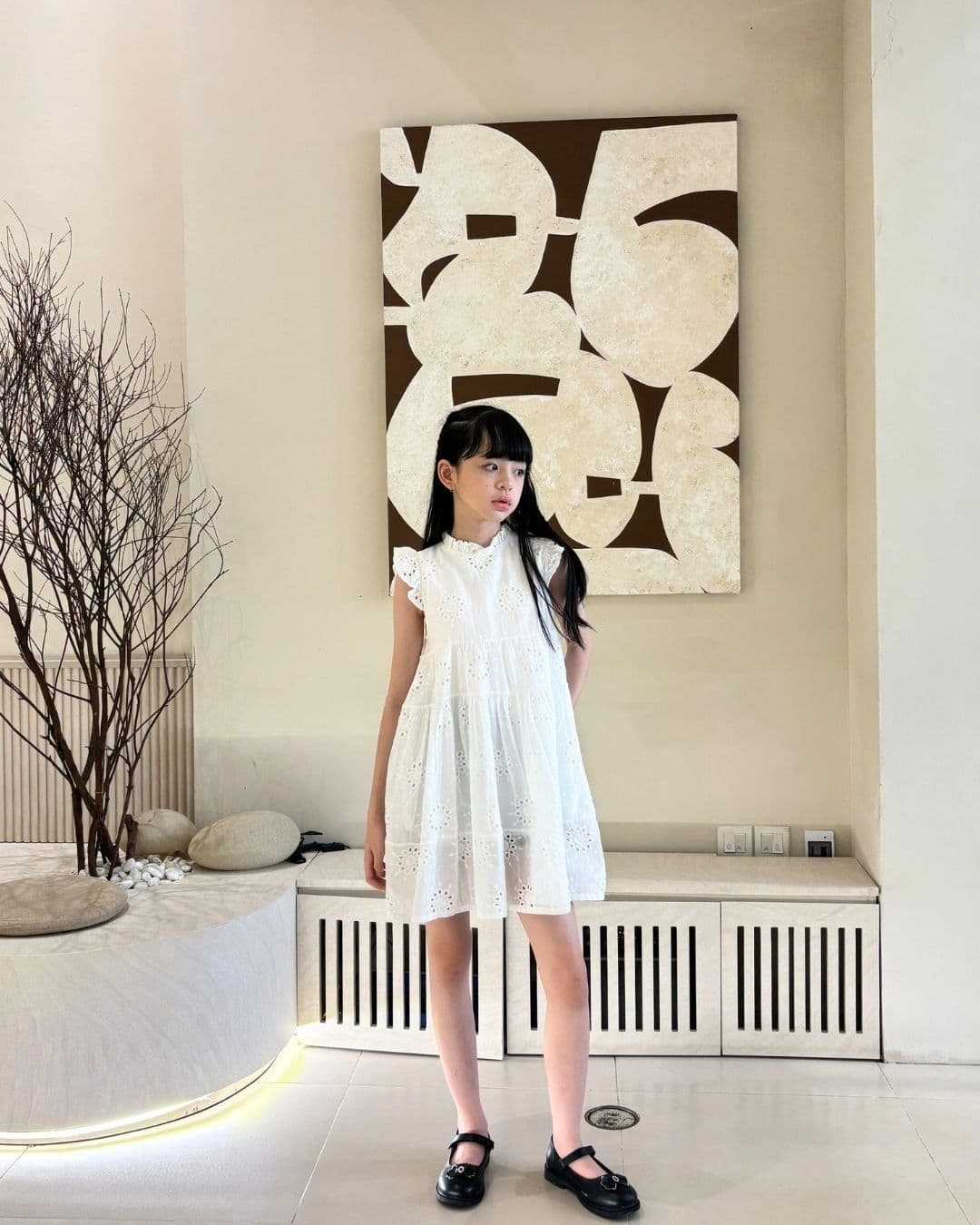 Berille Cotton Lace Dress