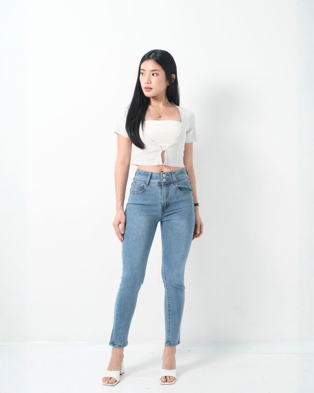 Sophanie Skinny Denim Pants