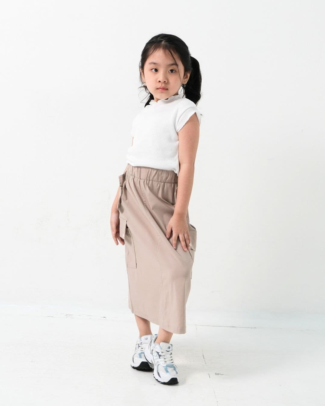 Yardley Cotton Stretch Cargo Skir