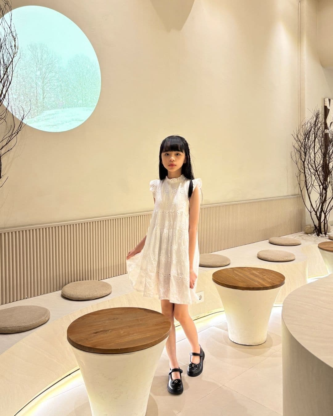 Nerya Cotton Lace Dress